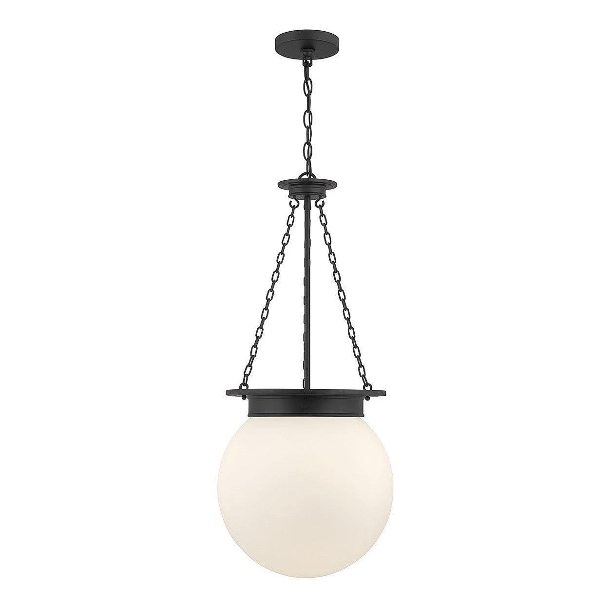 Savoy House - 7-3901-3-89 - Three Light Pendant - Manor - Matte Black