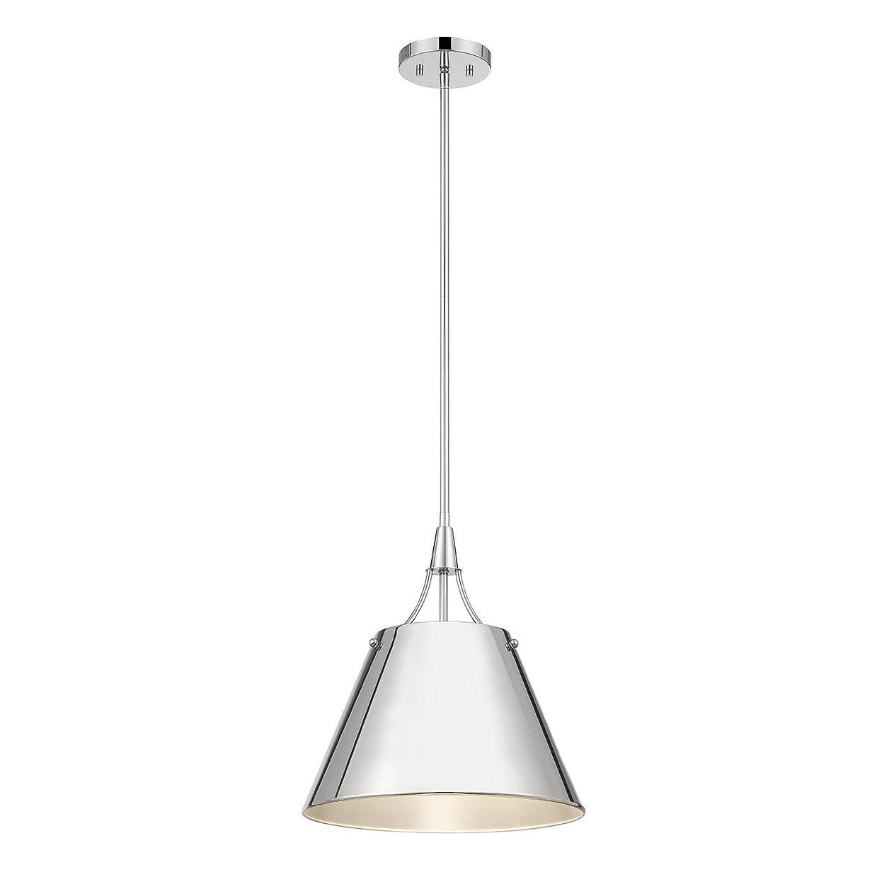 Savoy House - 7-4499-1-109 - One Light Pendant - Willis - Polished Nickel