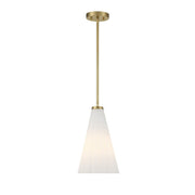 Savoy House - 7-8840-1-322 - One Light Pendant - Bristol - Warm Brass