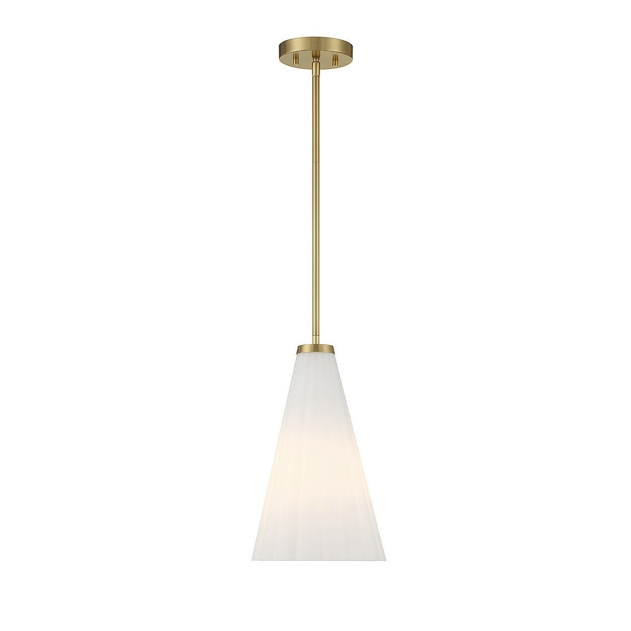 Savoy House - 7-8840-1-322 - One Light Pendant - Bristol - Warm Brass