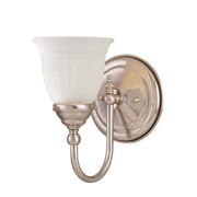 Savoy House - 8-1062-1-SN - One Light Bath Bar - Brunswick - Satin Nickel
