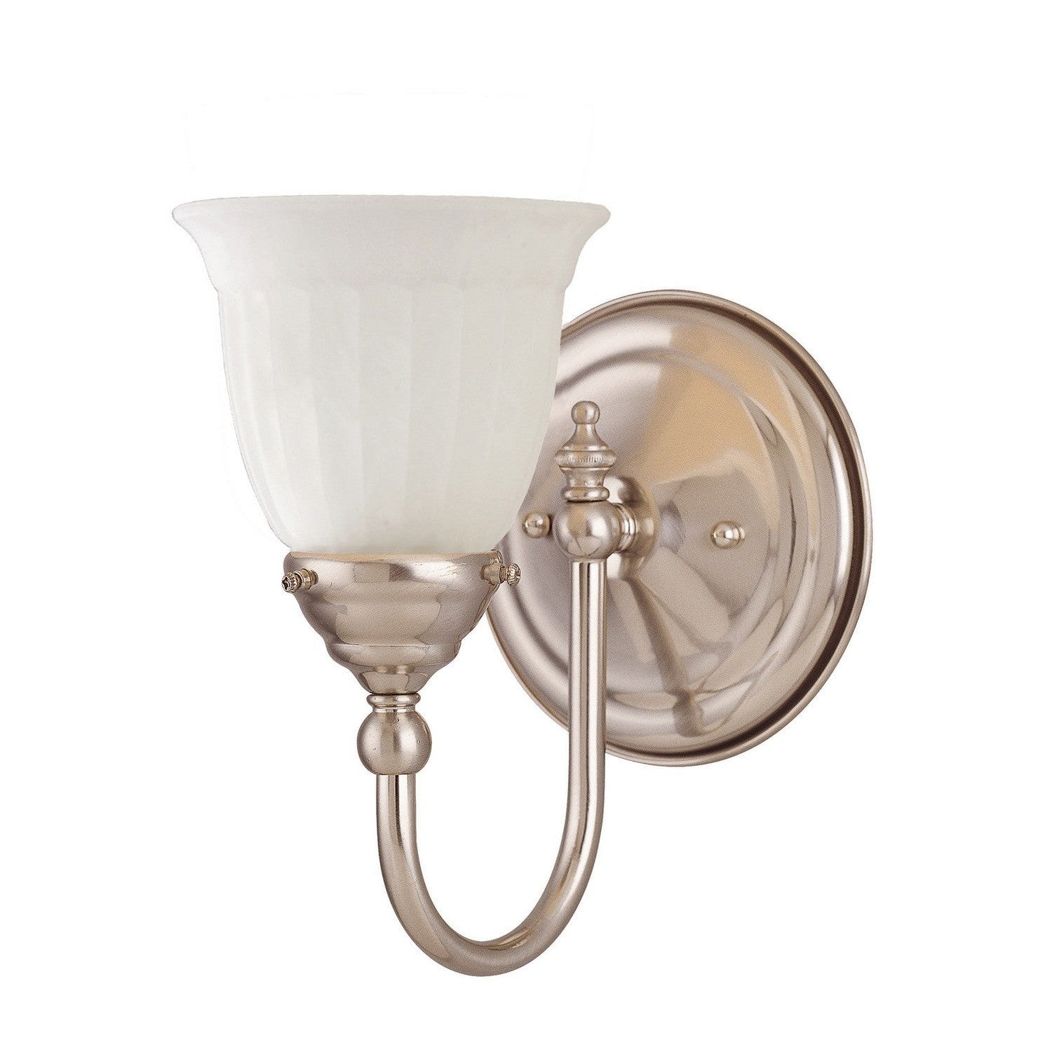 Savoy House - 8-1062-1-SN - One Light Bath Bar - Brunswick - Satin Nickel