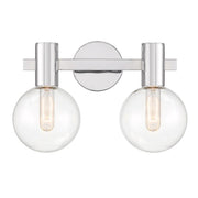 Savoy House - 8-3076-2-11 - Two Light Bathroom Vanity - Wright - Chrome