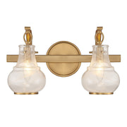 Savoy House - 8-4417-2-322 - Two Light Bathroom Vanity - Adams - Warm Brass