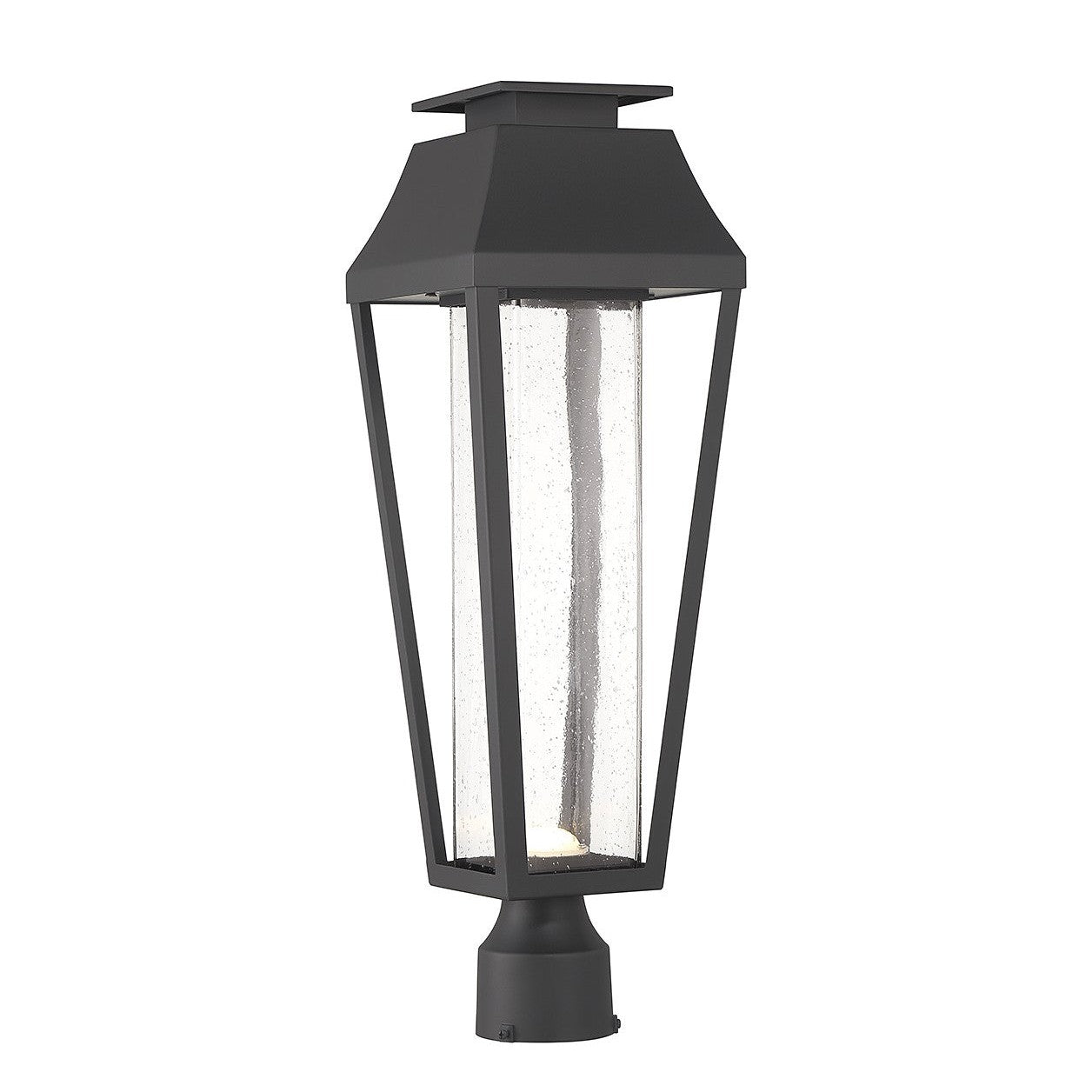 Savoy House - 5-356-BK - LED Outdoor Post Lantern - Brookline - Matte Black