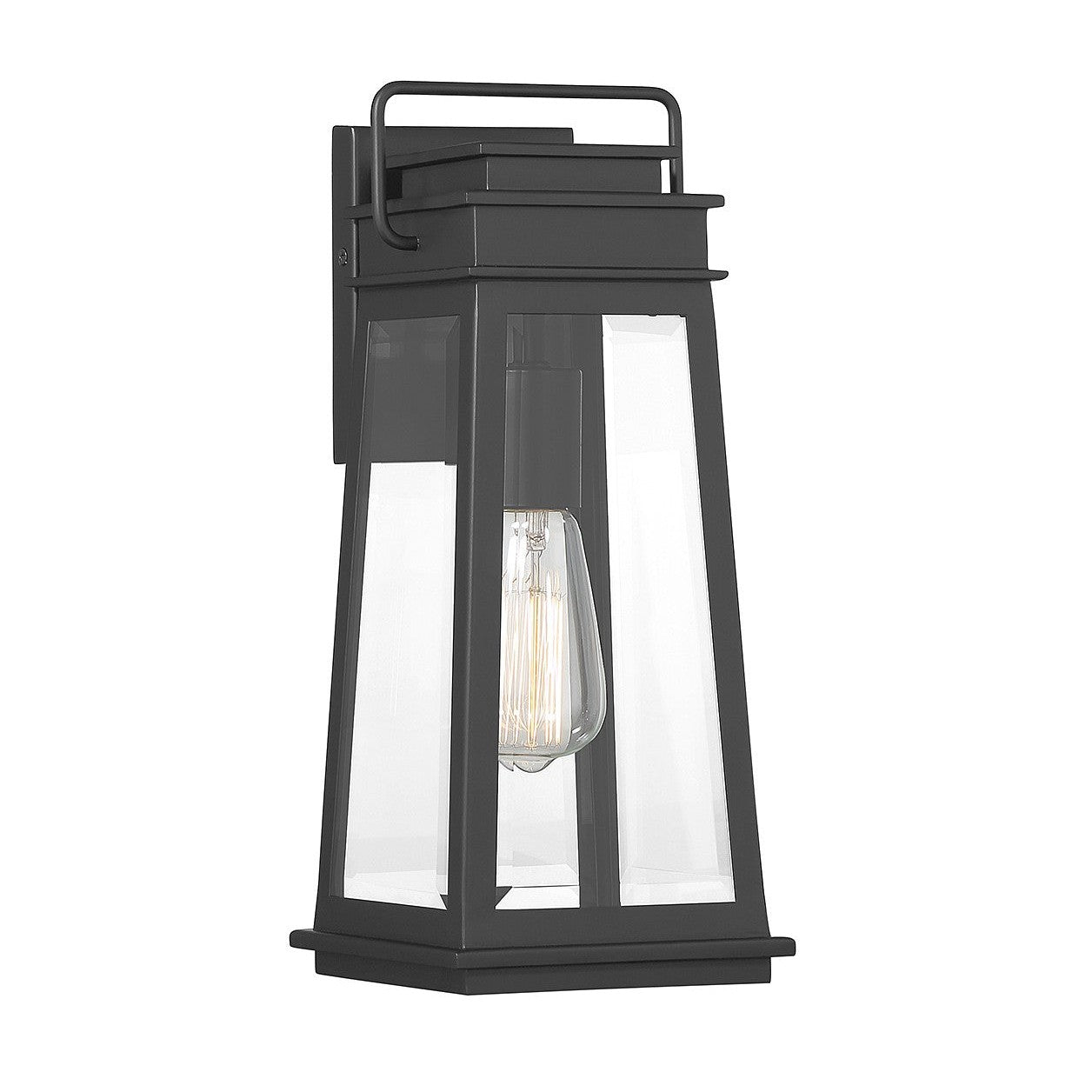 Savoy House - 5-812-BK - One Light Outdoor Wall Lantern - Boone - Matte Black
