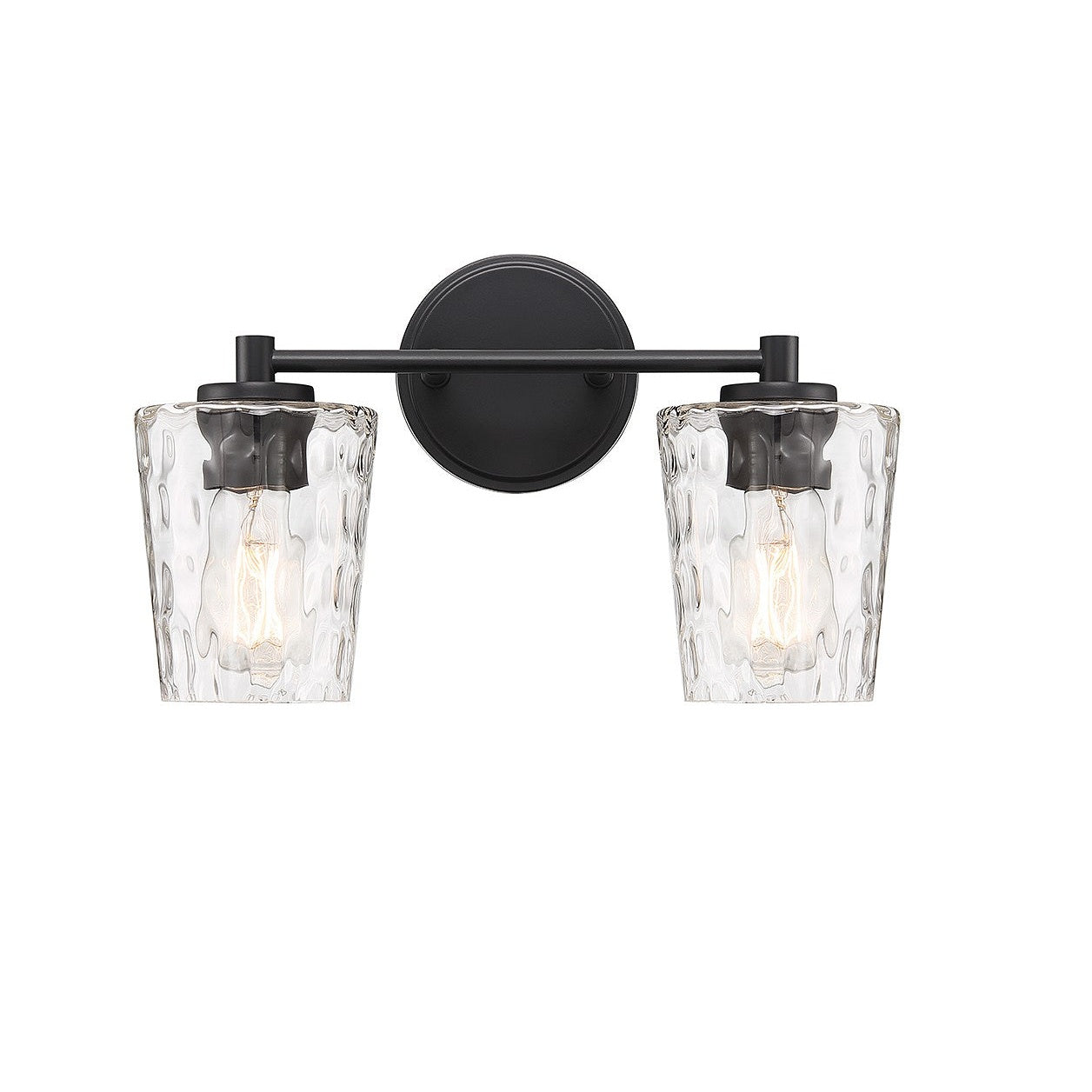 Savoy House - 8-5606-2-BK - Two Light Bathroom Vanity - Ballas - Matte Black