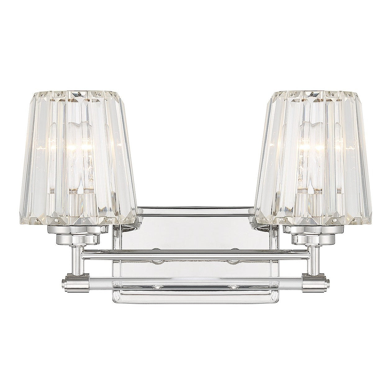 Savoy House - 8-6001-2-109 - Two Light Bathroom Vanity - Garnet - Polished Nickel