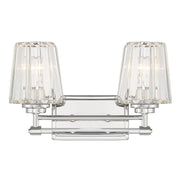 Savoy House - 8-6001-2-109 - Two Light Bathroom Vanity - Garnet - Polished Nickel