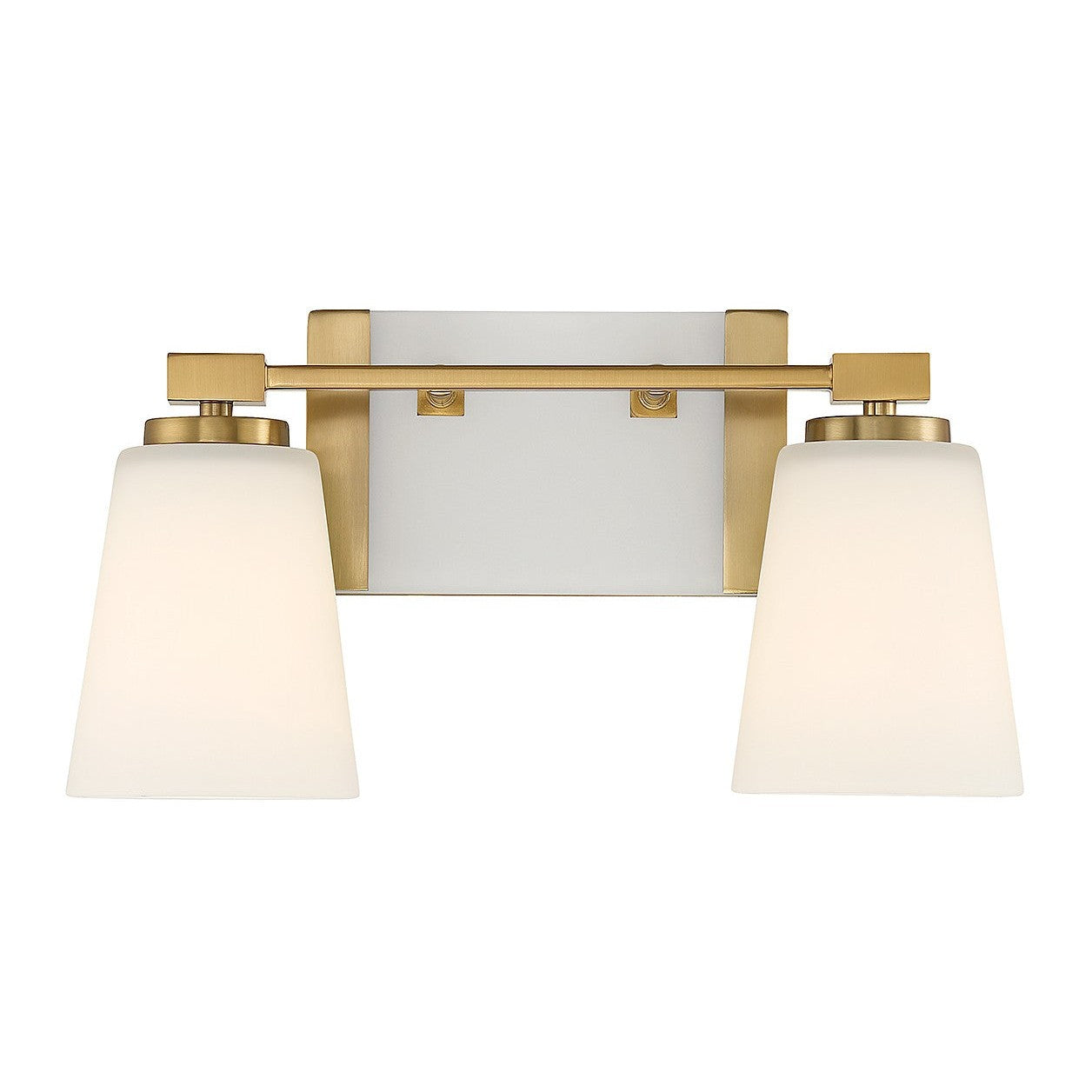 Savoy House - 8-6901-2-322 - Two Light Bathroom Vanity - Darby - Warm Brass