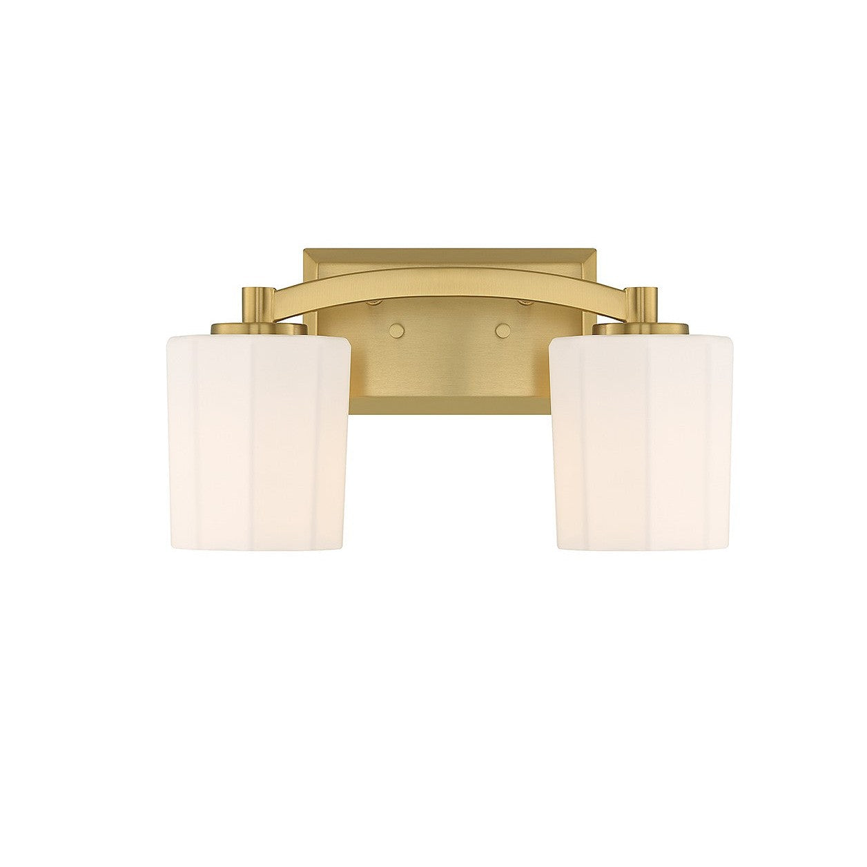 Savoy House - 8-7710-2-322 - Two Light Bathroom Vanity - Whitney - Warm Brass