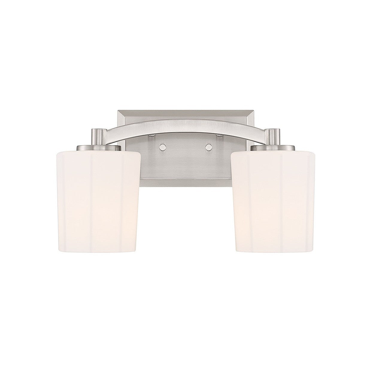 Savoy House - 8-7710-2-SN - Two Light Bathroom Vanity - Whitney - Satin Nickel
