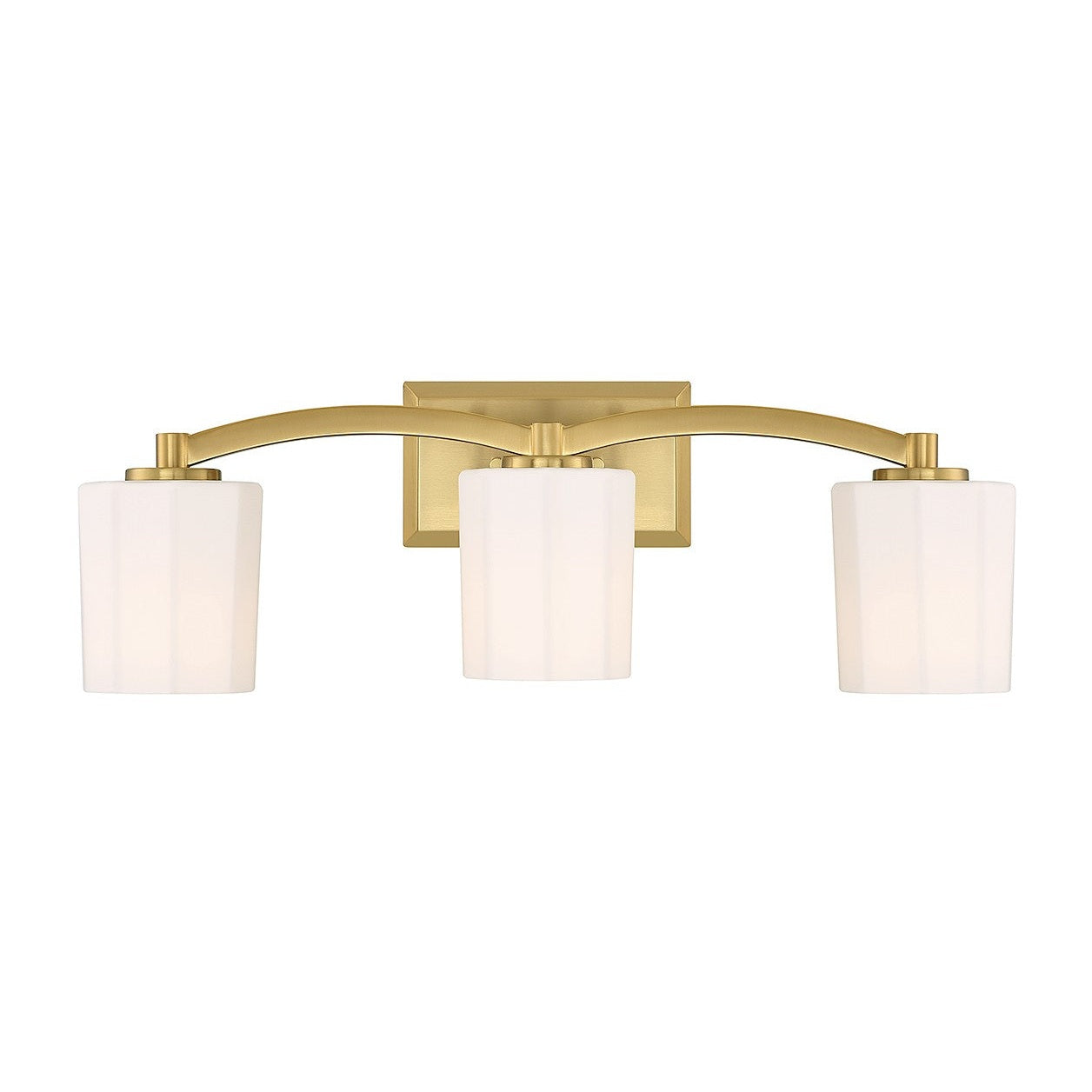 Savoy House - 8-7710-3-322 - Three Light Bathroom Vanity - Whitney - Warm Brass