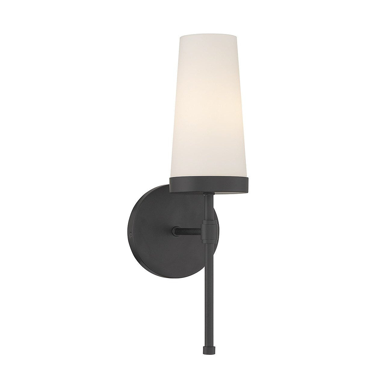 Savoy House - 9-2801-1-89 - One Light Wall Sconce - Haynes - Matte Black