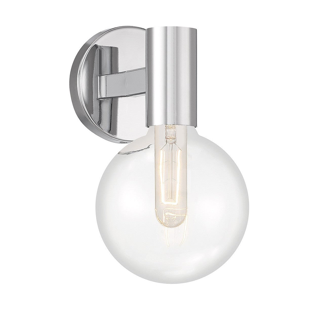 Savoy House - 9-3076-1-11 - One Light Wall Sconce - Wright - Chrome