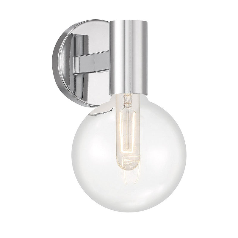 Savoy House - 9-3076-1-11 - One Light Wall Sconce - Wright - Chrome