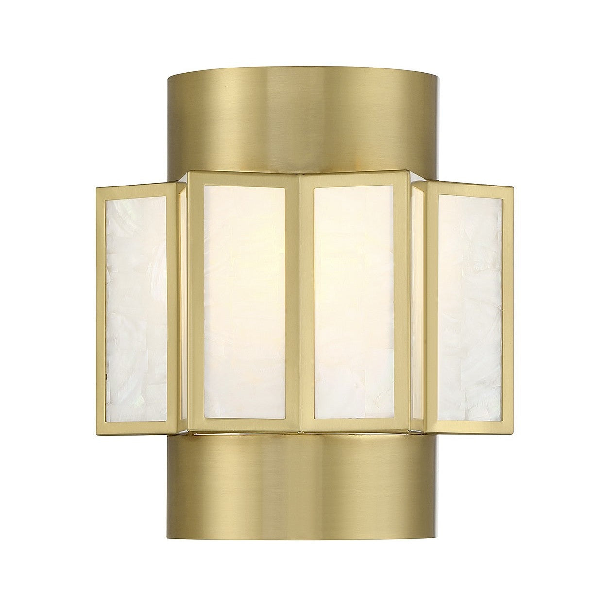 Savoy House - 9-3164-2-322 - Two Light Wall Sconce - Gideon - Warm Brass