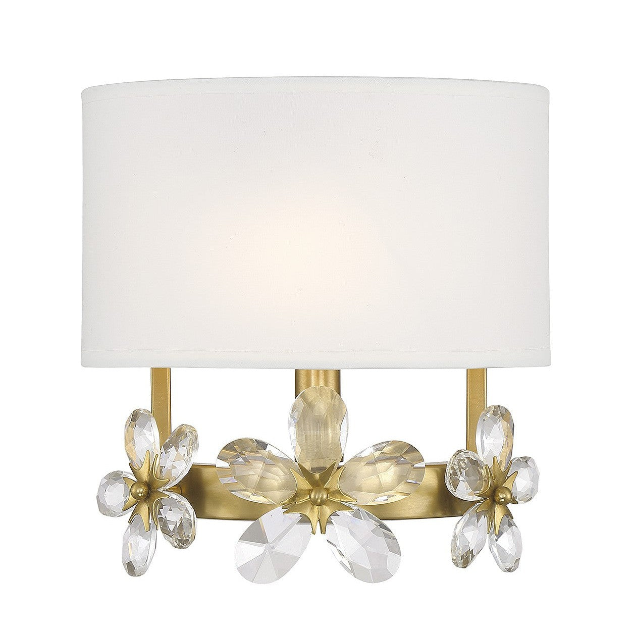 Savoy House - 9-4364-1-322 - One Light Wall Sconce - Dahlia - Warm Brass