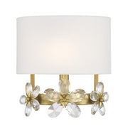 Savoy House - 9-4364-1-322 - One Light Wall Sconce - Dahlia - Warm Brass