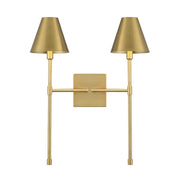 Savoy House - 9-5202-2-322 - Two Light Wall Sconce - Jefferson - Warm Brass