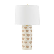 Mitzi - HL714201A-AGB/CWO - One Light Table Lamp - Minnie - Aged Brass