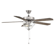 Meridian - M2019BNRV - 52" Ceiling Fan - Brushed Nickel