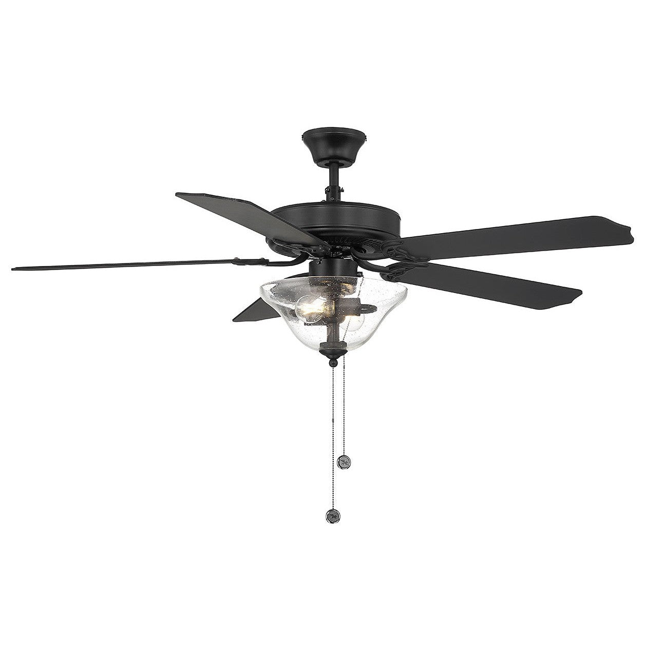 Meridian - M2019MBKRV - 52" Ceiling Fan - Matte Black