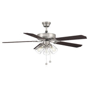 Meridian - M2022BNRV - 52" Ceiling Fan - Brushed Nickel