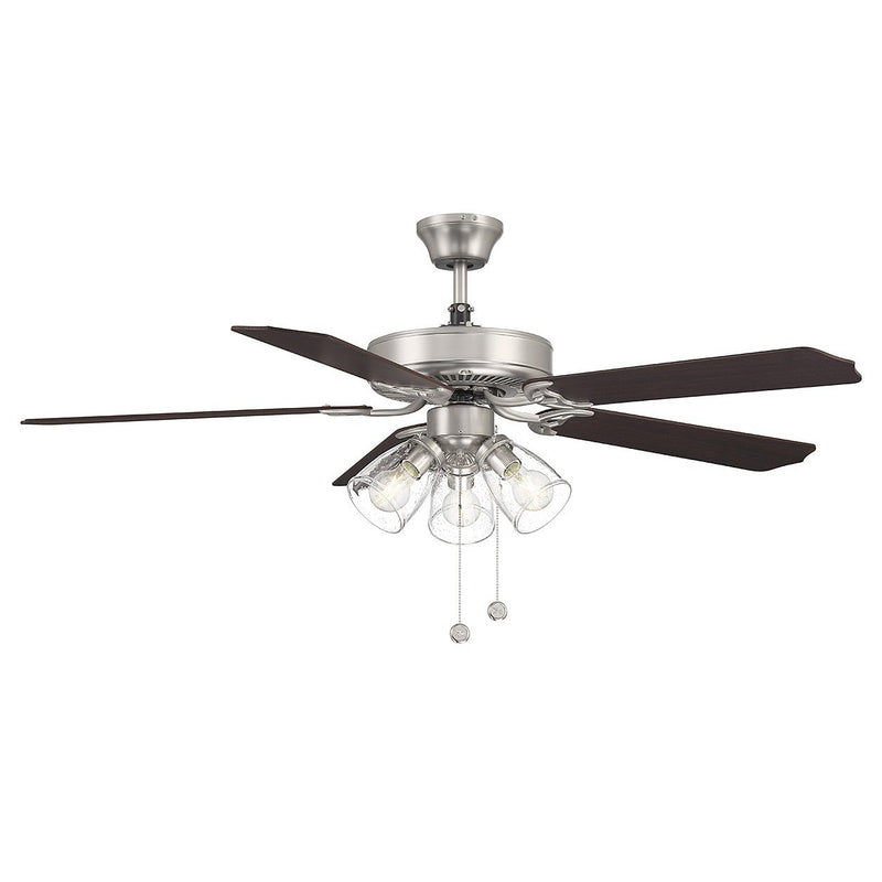 Meridian - M2022BNRV - 52" Ceiling Fan - Brushed Nickel