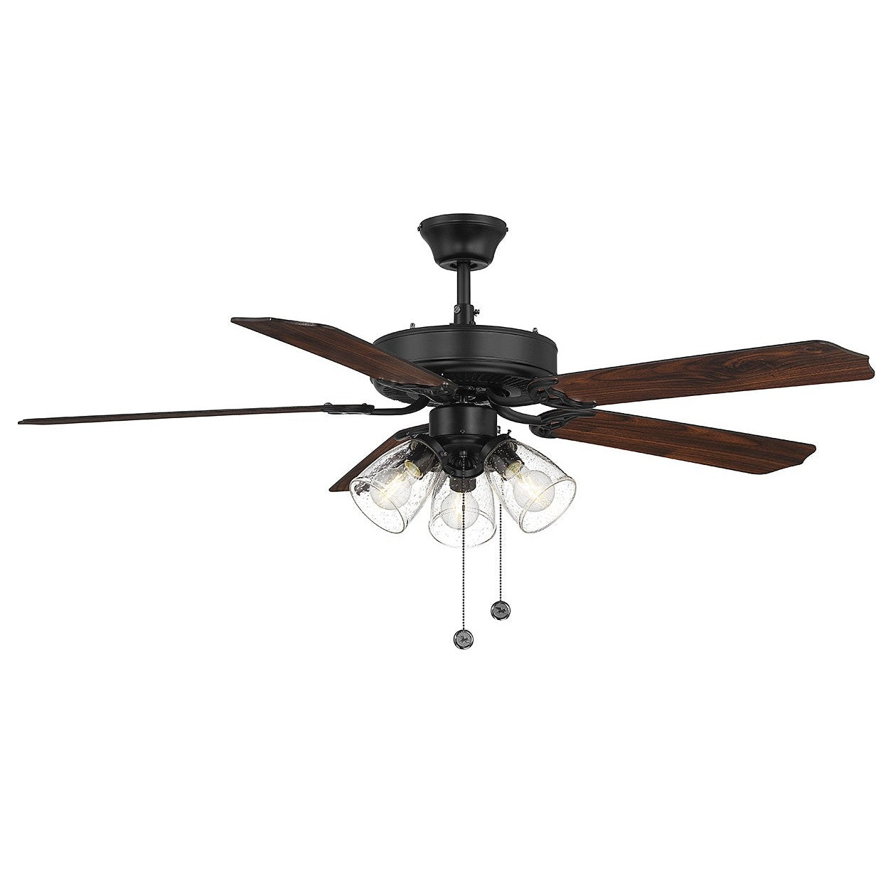 Meridian - M2022MBKRV - 52" Ceiling Fan - Matte Black
