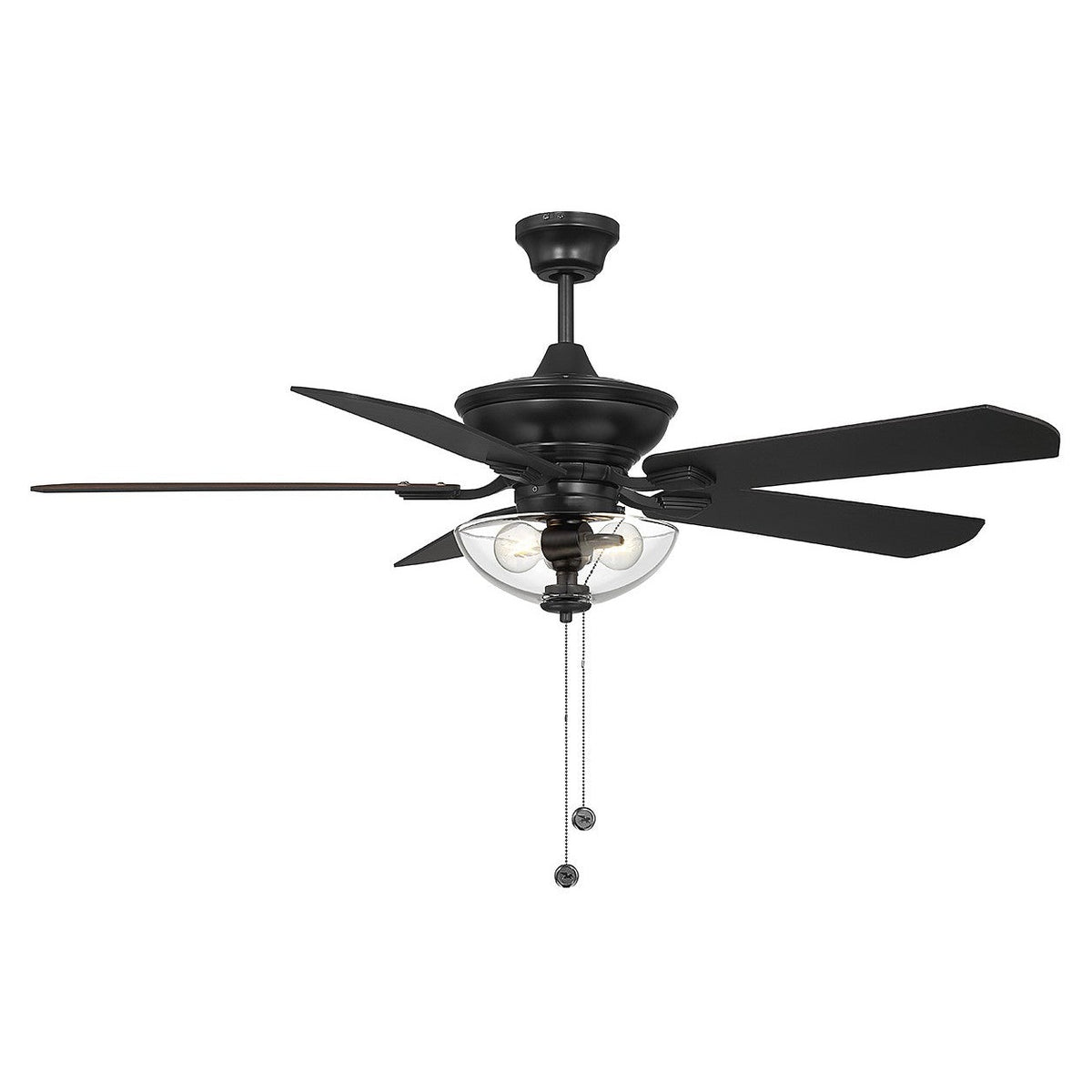 Meridian - M2026MBKRV - 52" Outdoor Ceiling Fan - Matte Black