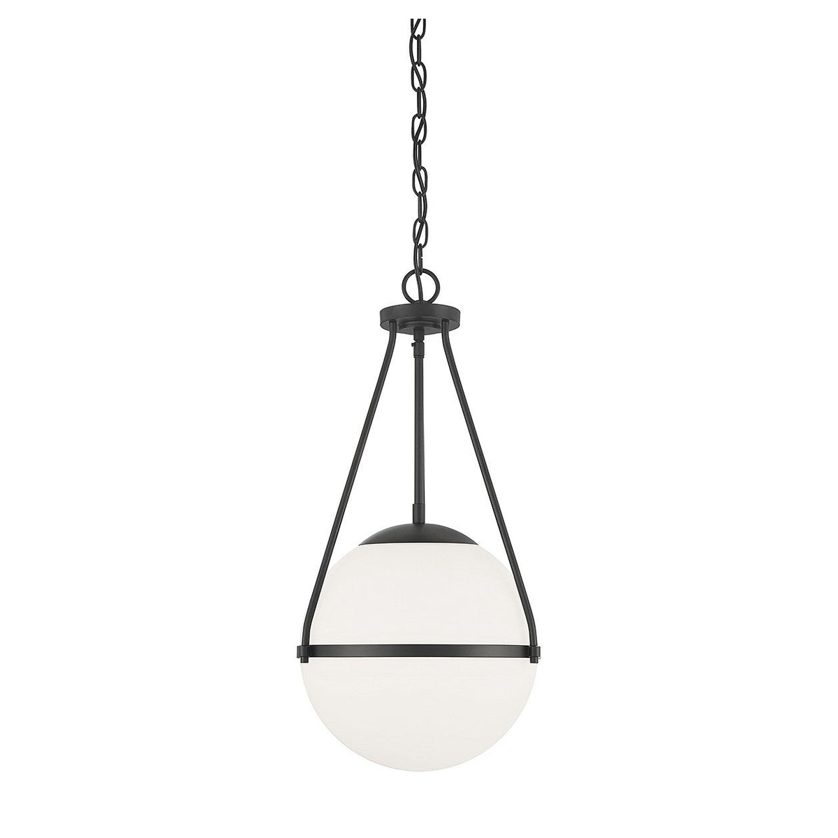 Meridian - M7025MBK - One Light Pendant - Matte Black