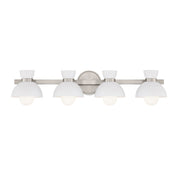 Meridian - M80076BN - Four Light Bathroom Vanity - Brushed Nickel
