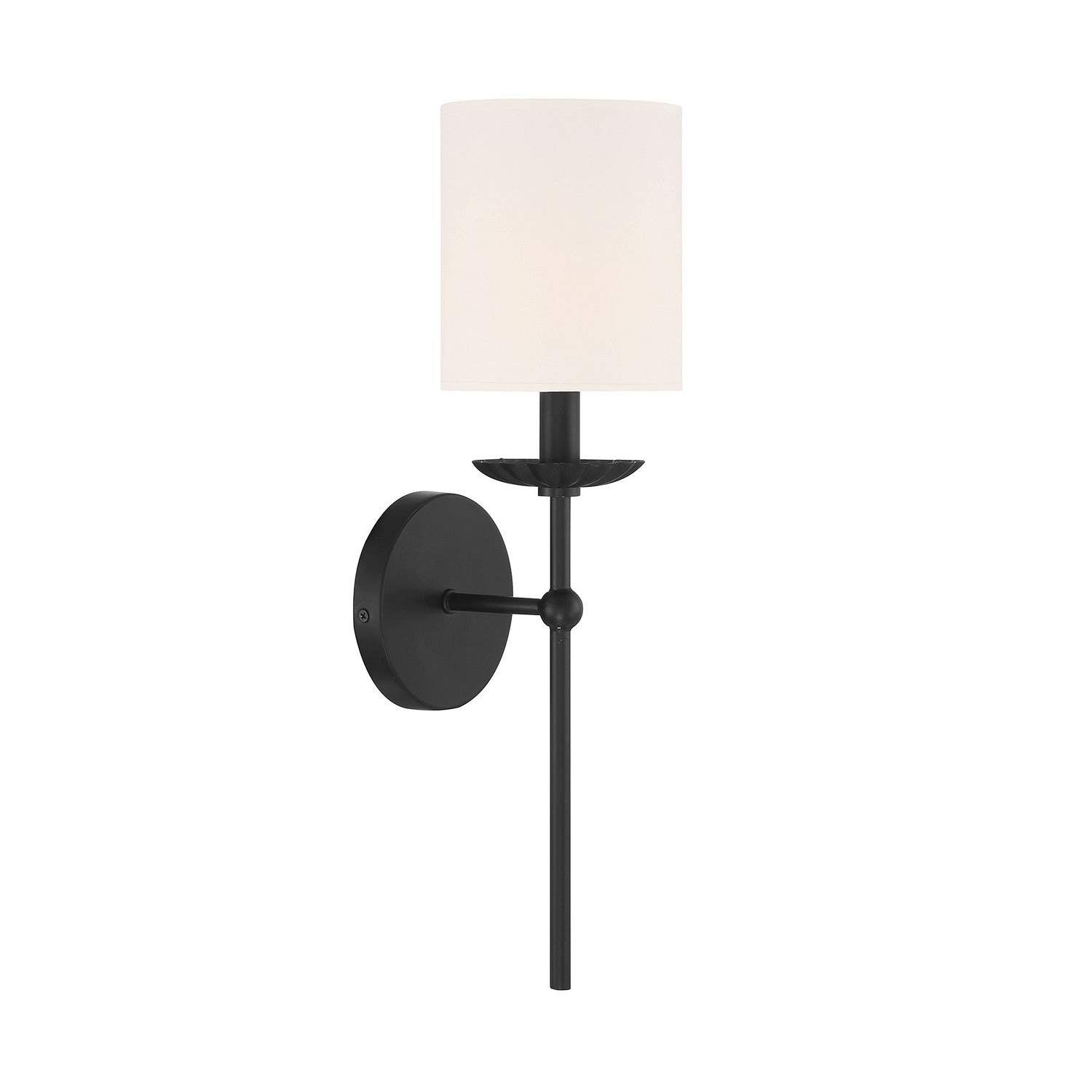 Meridian - M90079MBK - One Light Wall Sconce - Matte Black