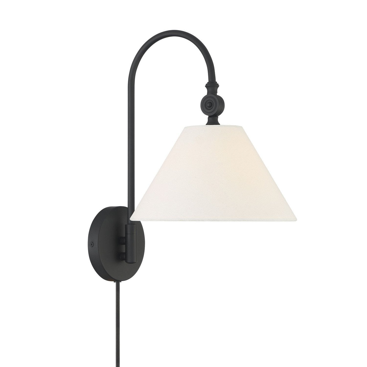 Meridian - M90085MBK - One Light Wall Sconce - Matte Black