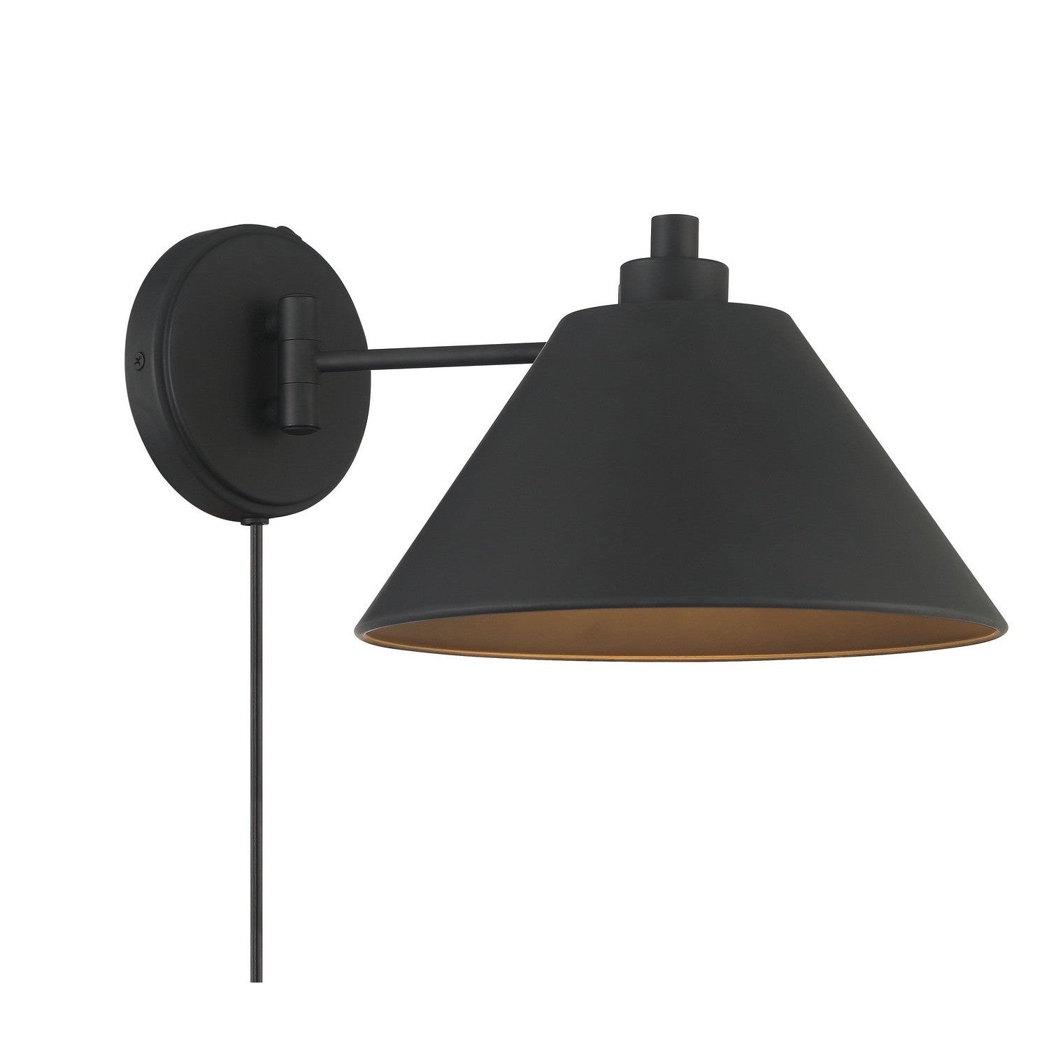 Meridian - M90086MBK - One Light Wall Sconce - Matte Black