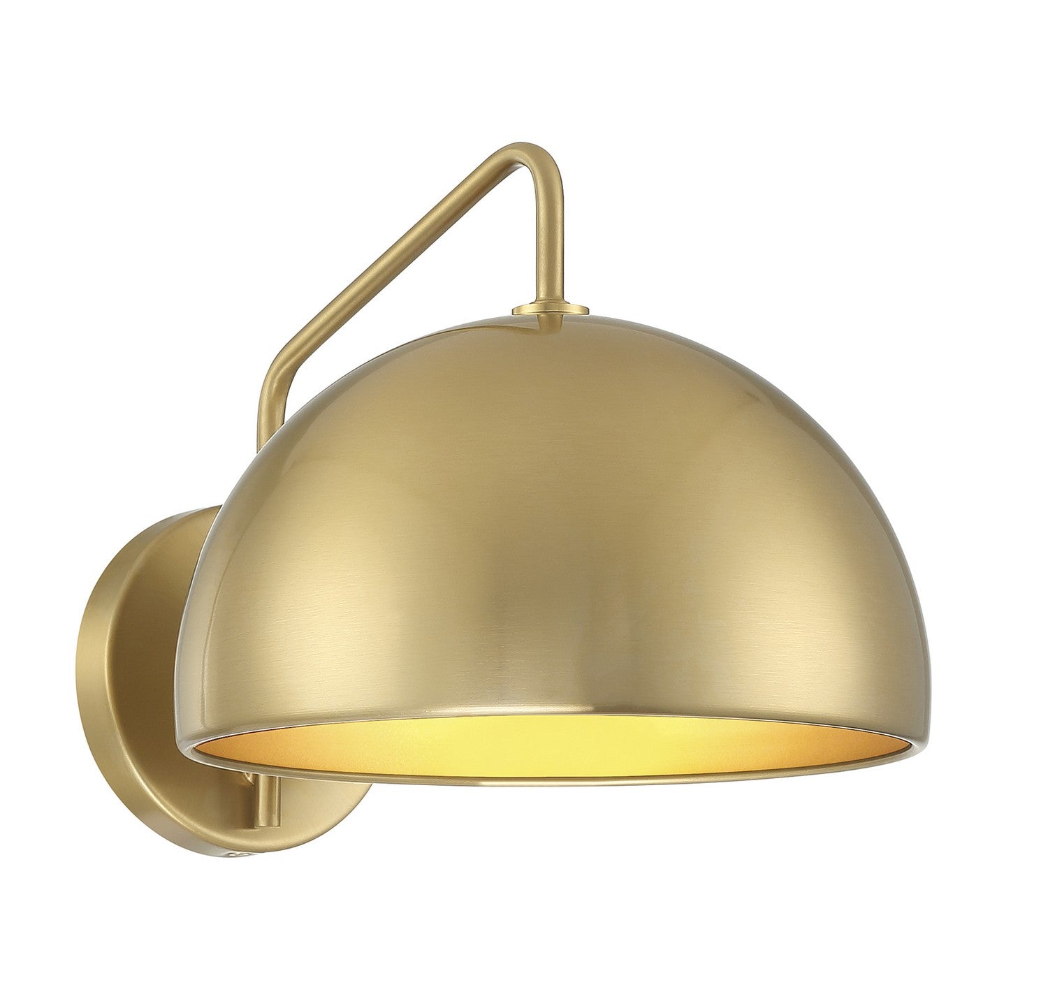 Meridian - M90094NB - One Light Wall Sconce - Natural Brass