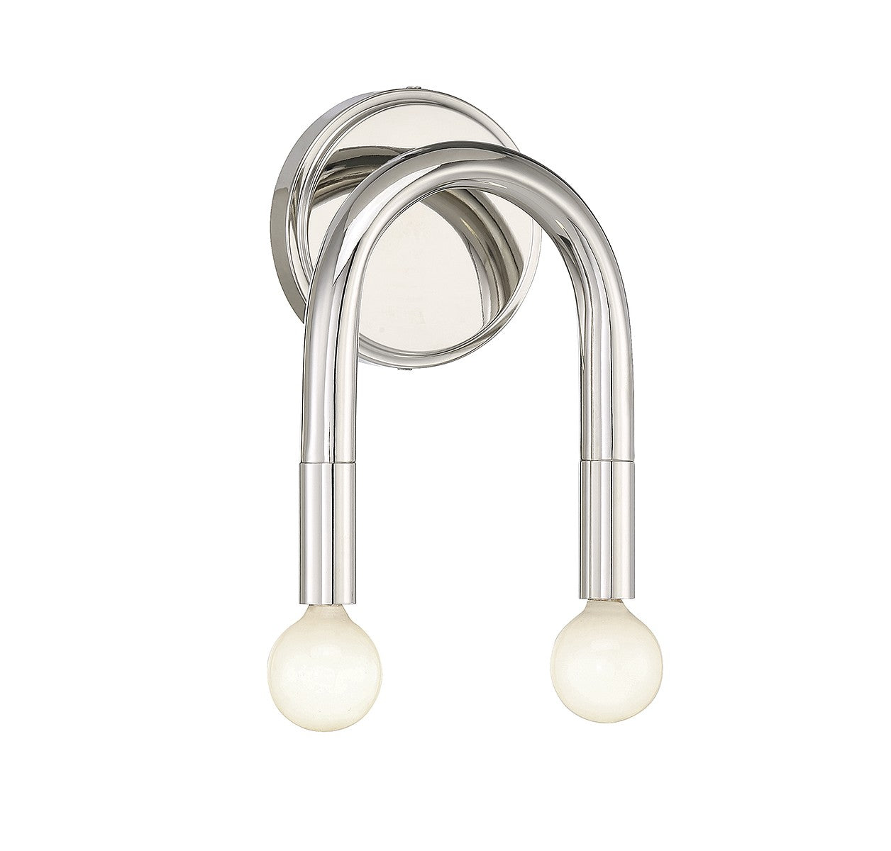 Meridian - M90099PN - Two Light Wall Sconce - Polished Nickel