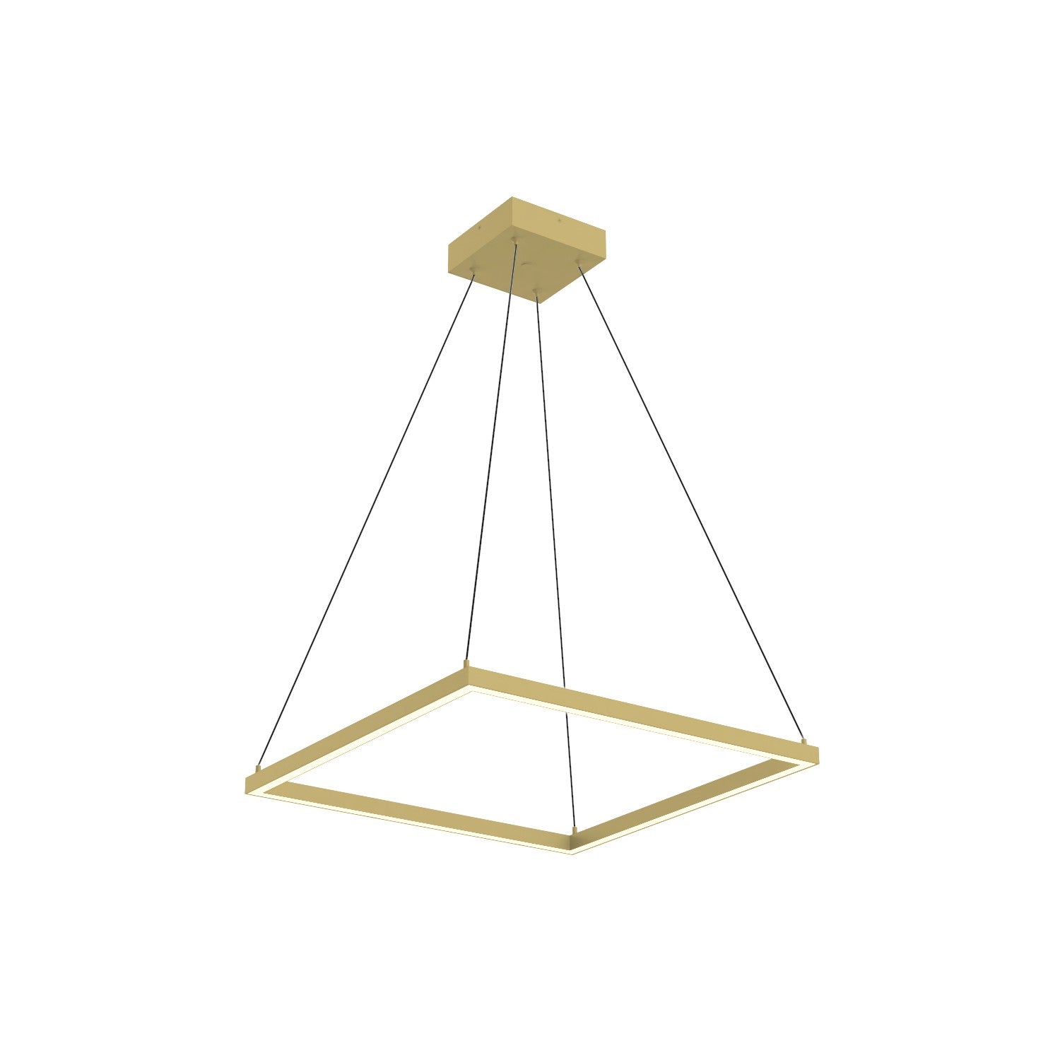 Kuzco Lighting - PD88124-BG - LED Pendant - Piazza - Brushed Gold