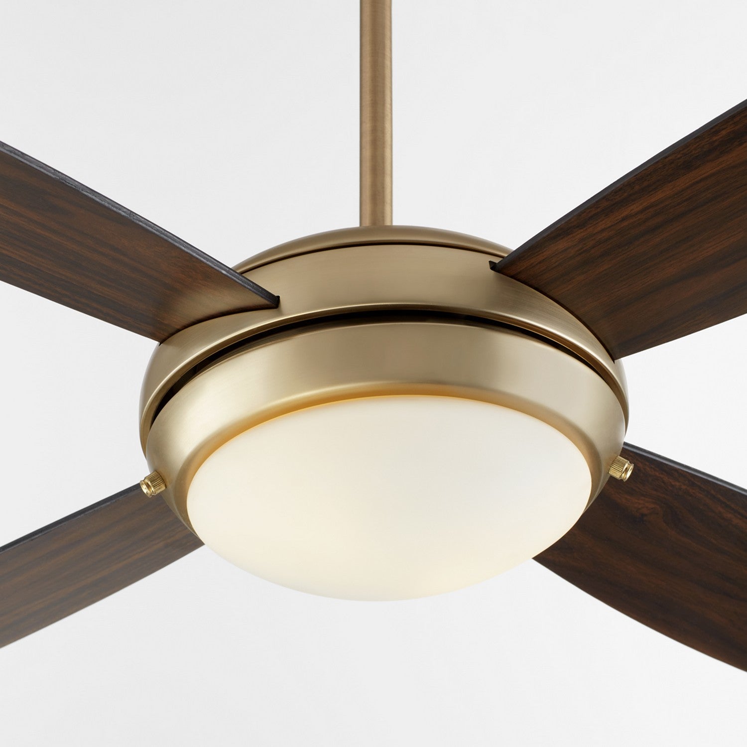 Quorum - 20524-80 - 52" Ceiling Fan - Expo - Aged Brass