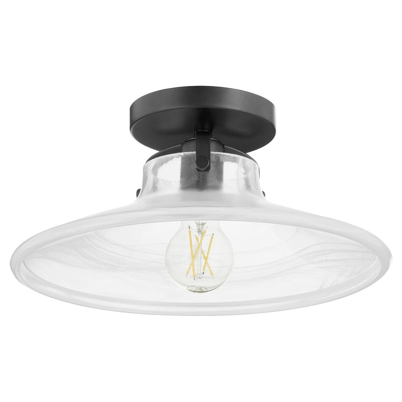 Quorum - 2820-13-59 - One Light Dual Mount - Marbled Dual Mounts - Matte Black