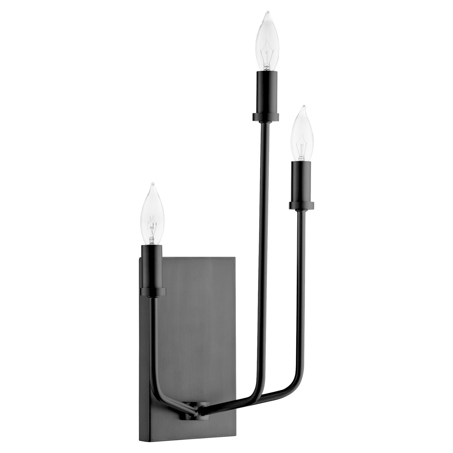 Quorum - 557-3-59 - Three Light Wall Mount - Harmony - Matte Black