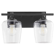 Quorum - 558-2-59 - Two Light Vanity - Veno - Matte Black