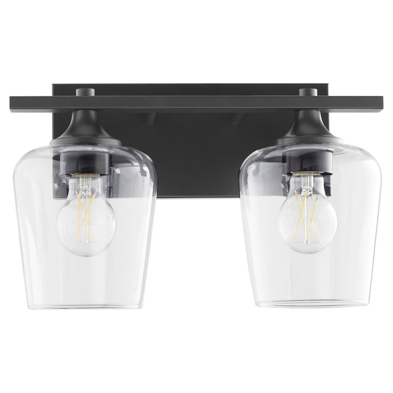 Quorum - 558-2-59 - Two Light Vanity - Veno - Matte Black