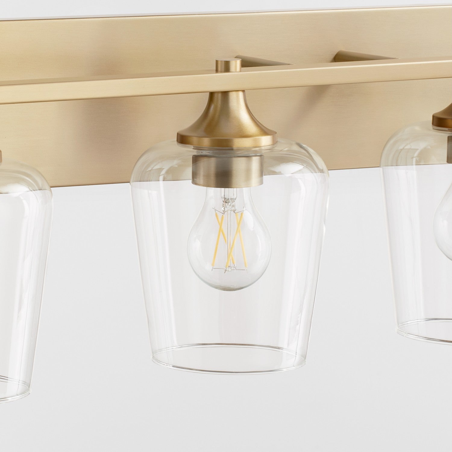 Quorum - 558-4-80 - Four Light Vanity - Veno - Aged Brass