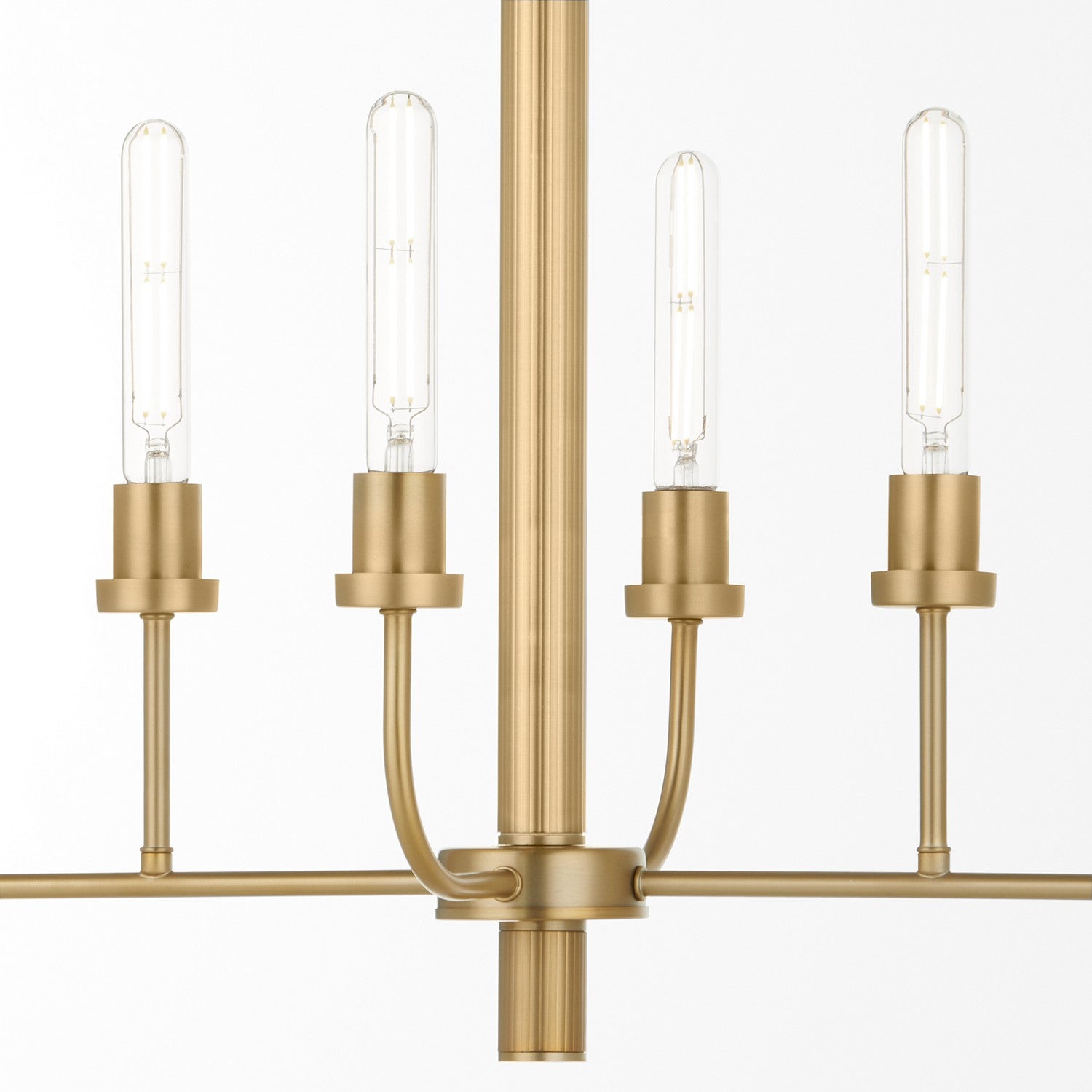 Quorum - 622-8-80 - Eight Light Chandelier - Sheridan - Aged Brass