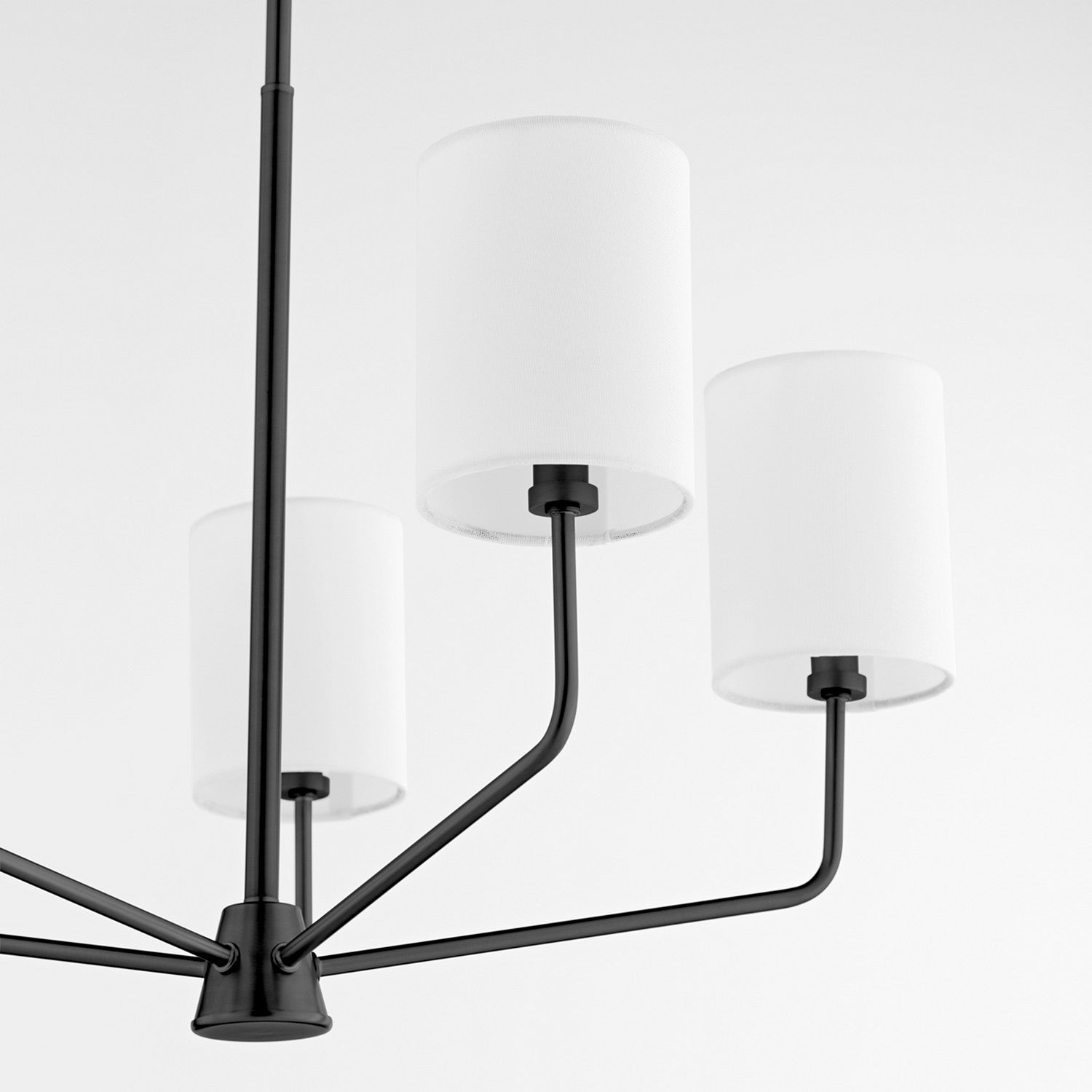 Quorum - 657-5-59 - Five Light Chandelier - Harmony - Matte Black