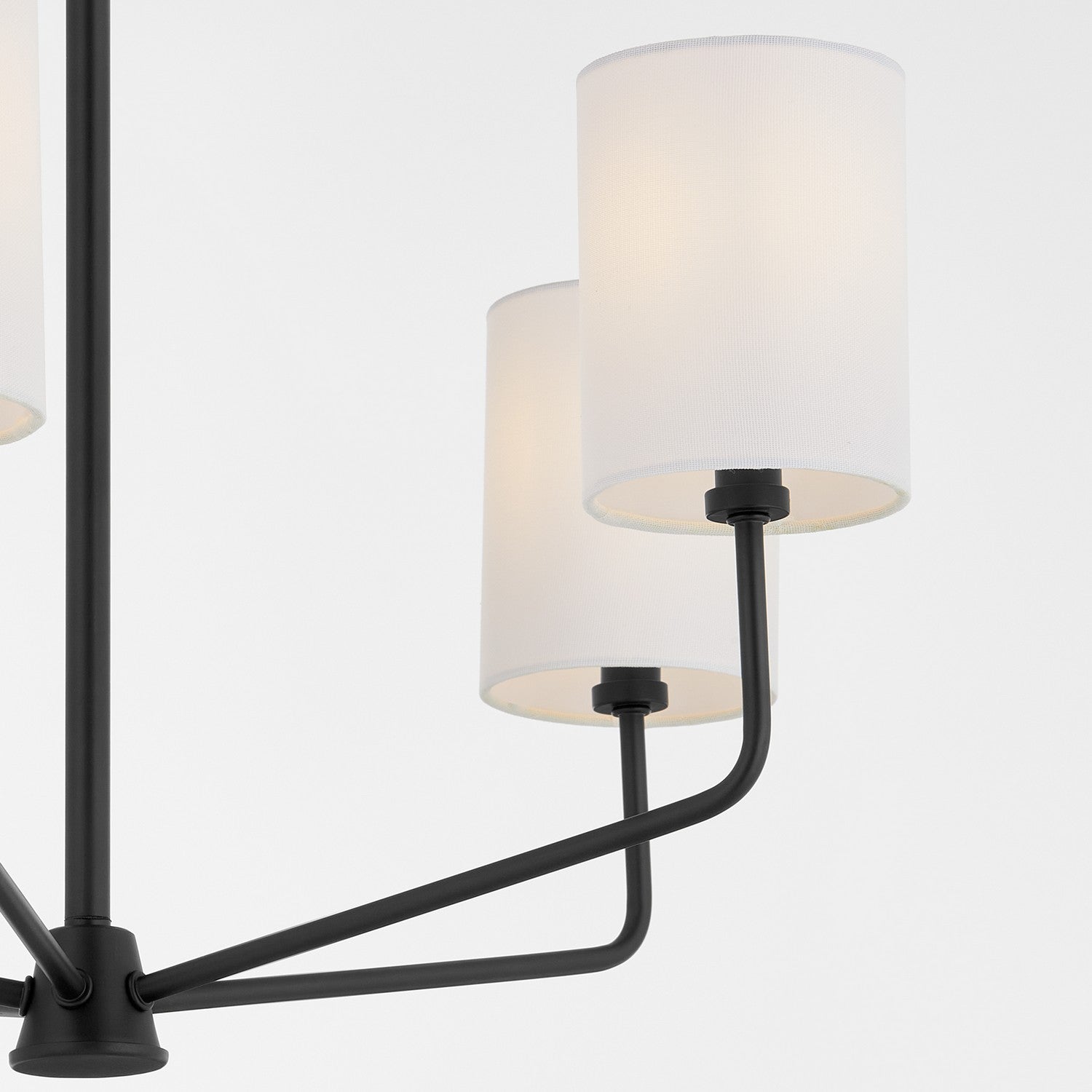Quorum - 657-5-59 - Five Light Chandelier - Harmony - Matte Black