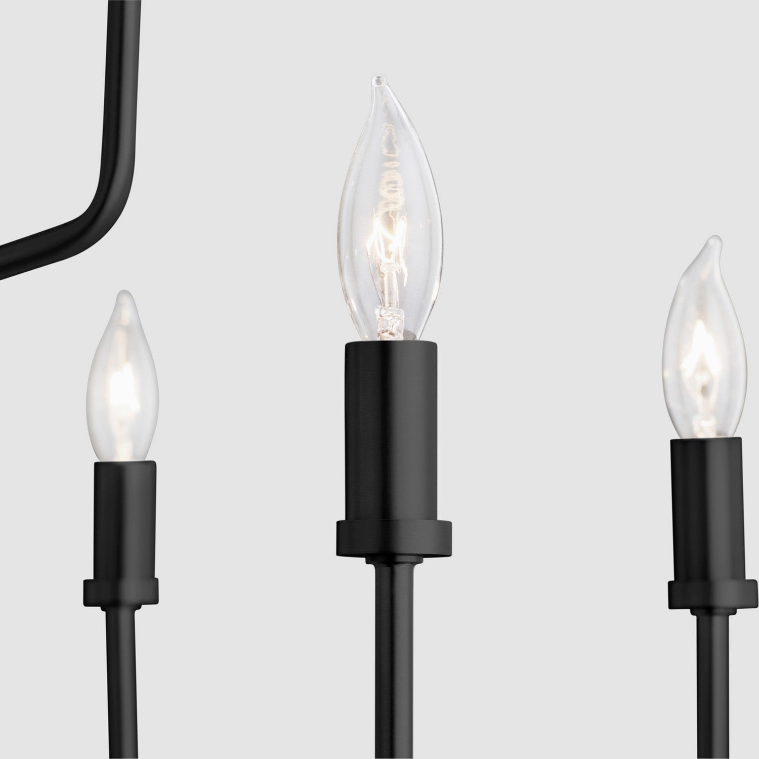 Quorum - 657-9-59 - Nine Light Chandelier - Harmony - Matte Black