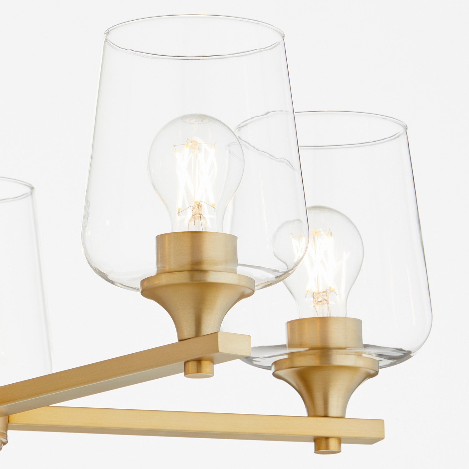 Quorum - 658-5-80 - Five Light Chandelier - Veno - Aged Brass